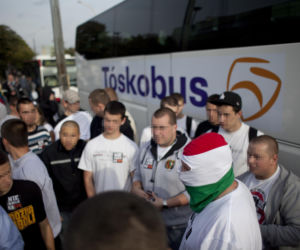 Tóskobus zatrzymany przez policję