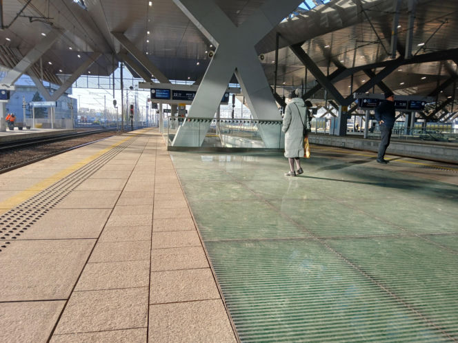 Dworzec kolejowy Warszawa Zachodnia po otwarciu