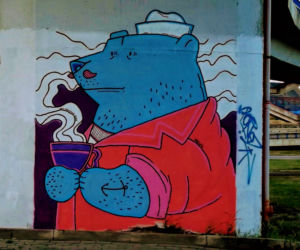 Murale na filarach Trasy Zamkowej