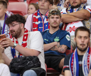 Górnik Zabrze - AS Monaco: Zdjęcia kibiców i zawodników z meczu eliminacji Ligi Konferencji