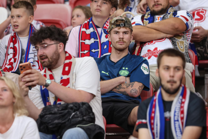 Górnik Zabrze - AS Monaco: Zdjęcia kibiców i zawodników z meczu eliminacji Ligi Konferencji