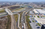Budowa węzła Mistrzejowce na S7 w Krakowie