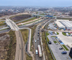 Budowa węzła Mistrzejowce na S7 w Krakowie