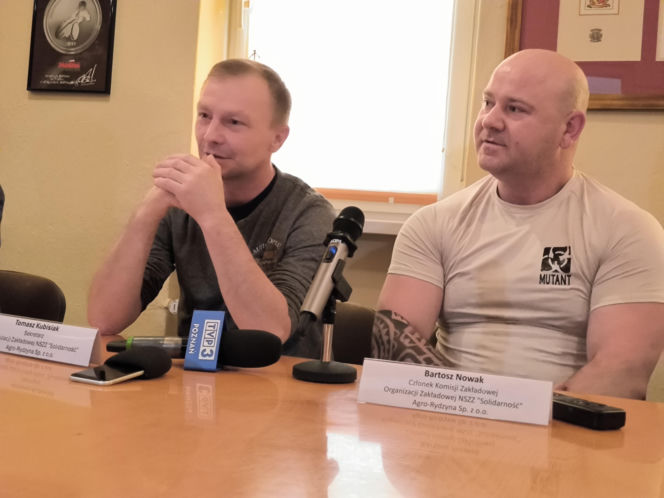 Konferencja prasowa w sprawie Agro Rydzyna