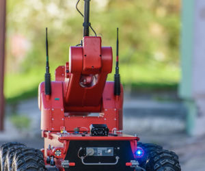 Wielkopolscy strażacy będą pracować z robotem! Ma na imię IBIS i jest jedyny w województwie!