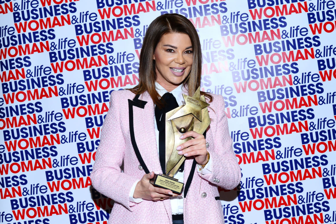 Edyta Górniak, Monika Chwajoł i Krzysztof Ibisz na rozdaniu nagród Polish Businesswomen Awards