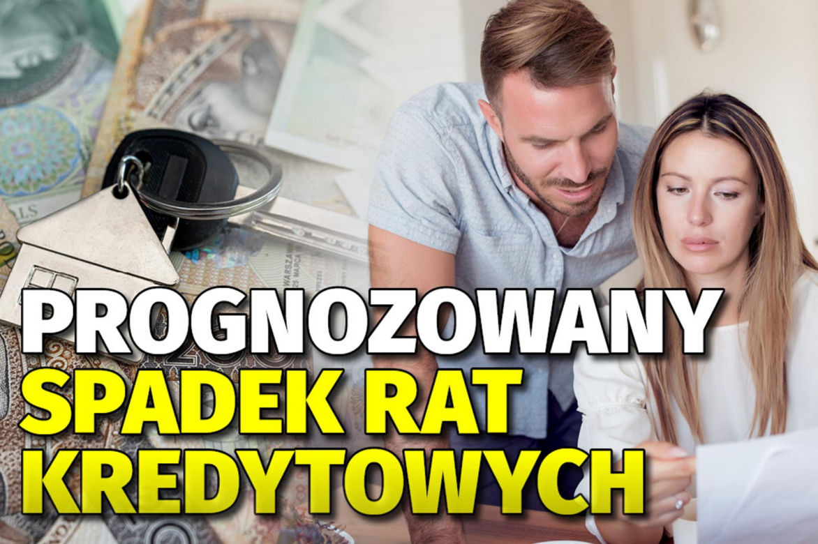 Prognozowany spadek rat kredytowych