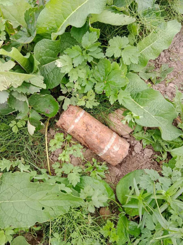 Mieszkaniec powiatu tarnowskiego wykopał pocisk artyleryjski z czasów II wojny światowej