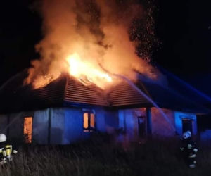 Trwa ustalanie przyczyny pożaru domu we Włoszakowicach