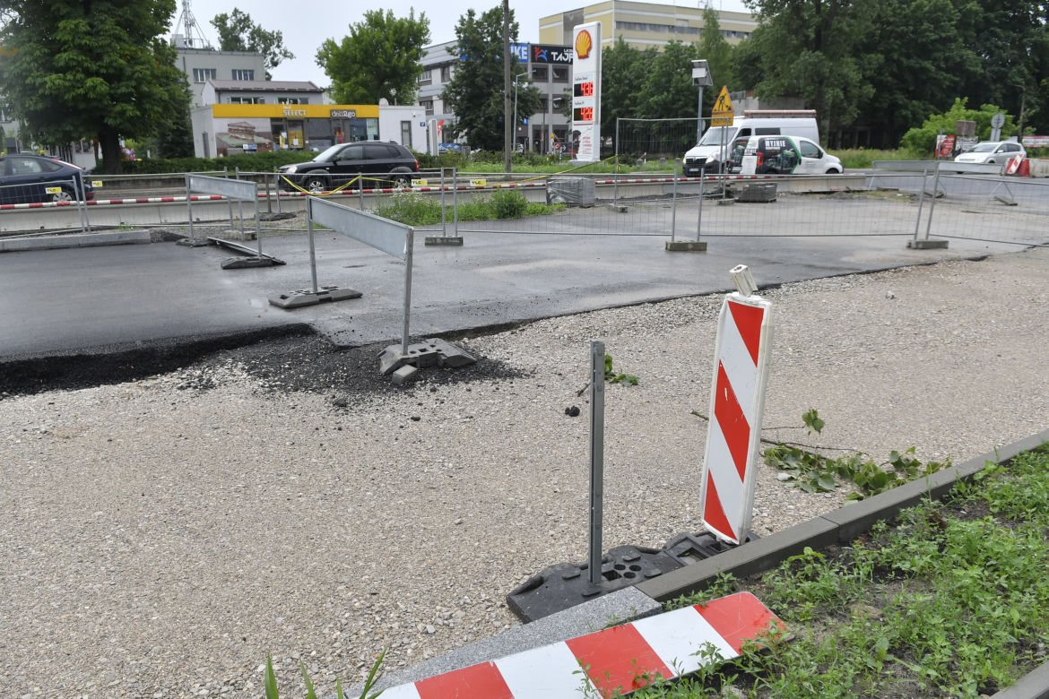 Przebudowa drogi krajowej 61 w Legionowie