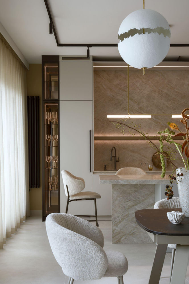 Penthouse w Wilanowie - projekt HOLA Design