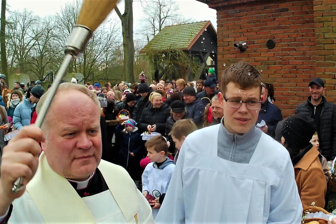Konna święconka na szczecińskim Osowie