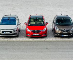 Renault Grand Scenic, Opel Zafira, Citroen Grand C4 Picasso