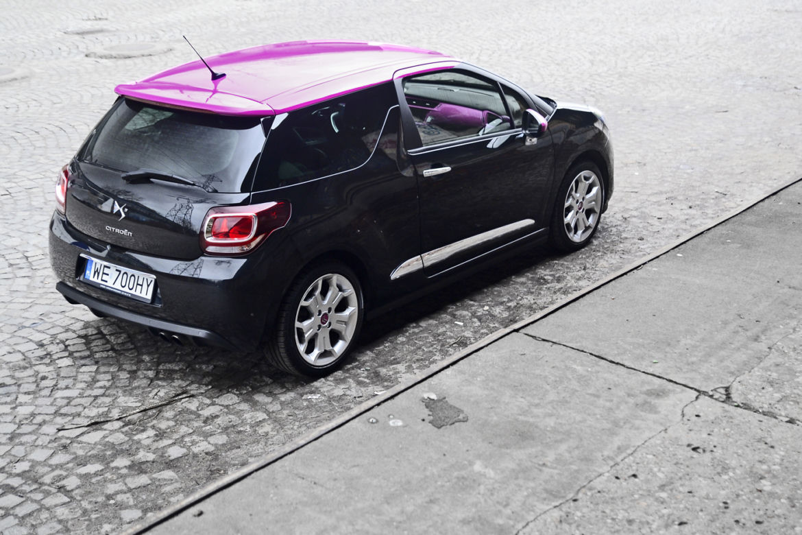 Citroen DS3 Dark Pink 1.6 THP