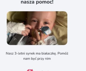 Synek Marty Chyczewskiej choruje na białaczkę