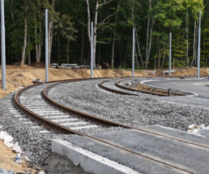 Budowa węzła Głębokie - wrzesień 2020