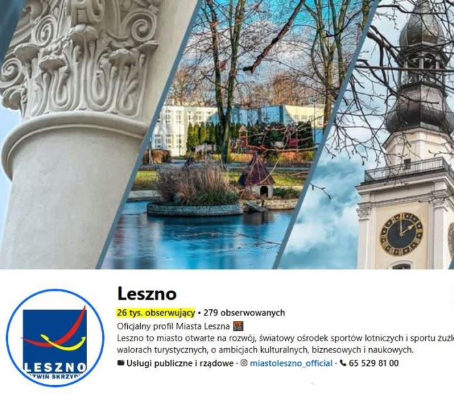 Włodarze i gminy powiatu Leszczyńskiego na FB