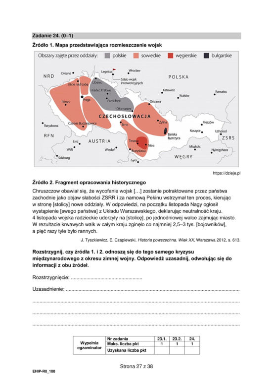 Matura 2024: historia rozszerzona. ARKUSZ CKE FORMUŁA 2015