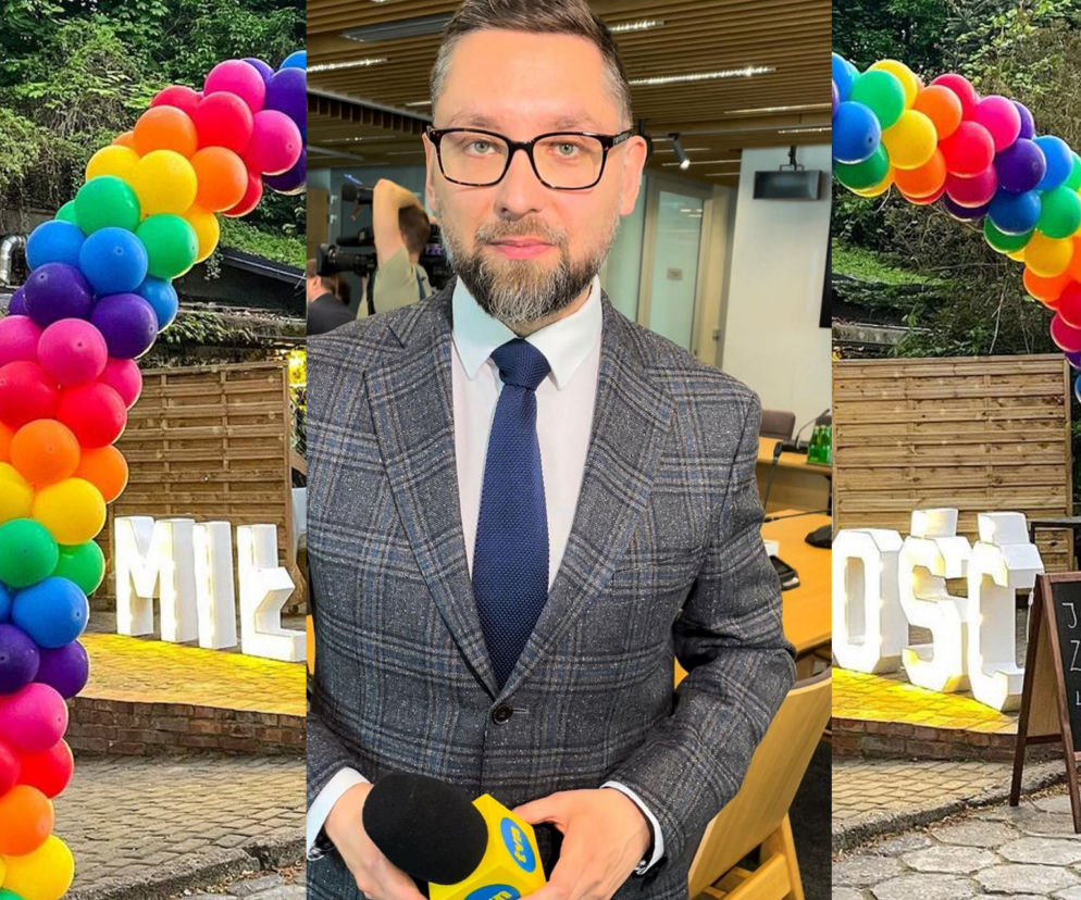Michał Tracz z Faktów TVN wziął gejowski ślub