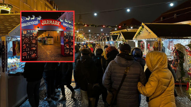 Odwiedziliśmy Białostocki Jarmark Święteczny. Ta kwestia szczególnie zwróciła naszą uwagę