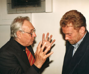 Andrzej Wajda i Daniel Olbrychski