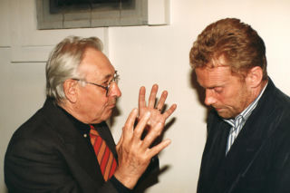 Andrzej Wajda i Daniel Olbrychski