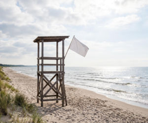 Sinice Rowy. Czy w Rowach można się kąpać 15.07? Flaga, warunki pogodowe