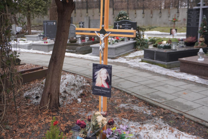 Grób Katarzyny Stoparczyk na Powązkach w Warszawie