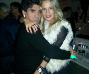 Diego Maradona i Eva Amodeo