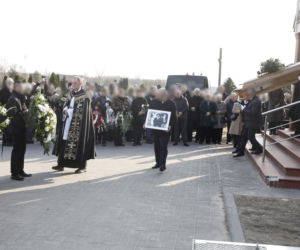Pogrzeb fotoreportera Adama Chełstowskiego