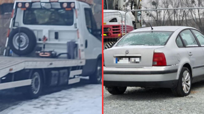 Zuchwałe kradzieże na lotnisku we Wrocławiu. Samochody wywoził na lawecie!