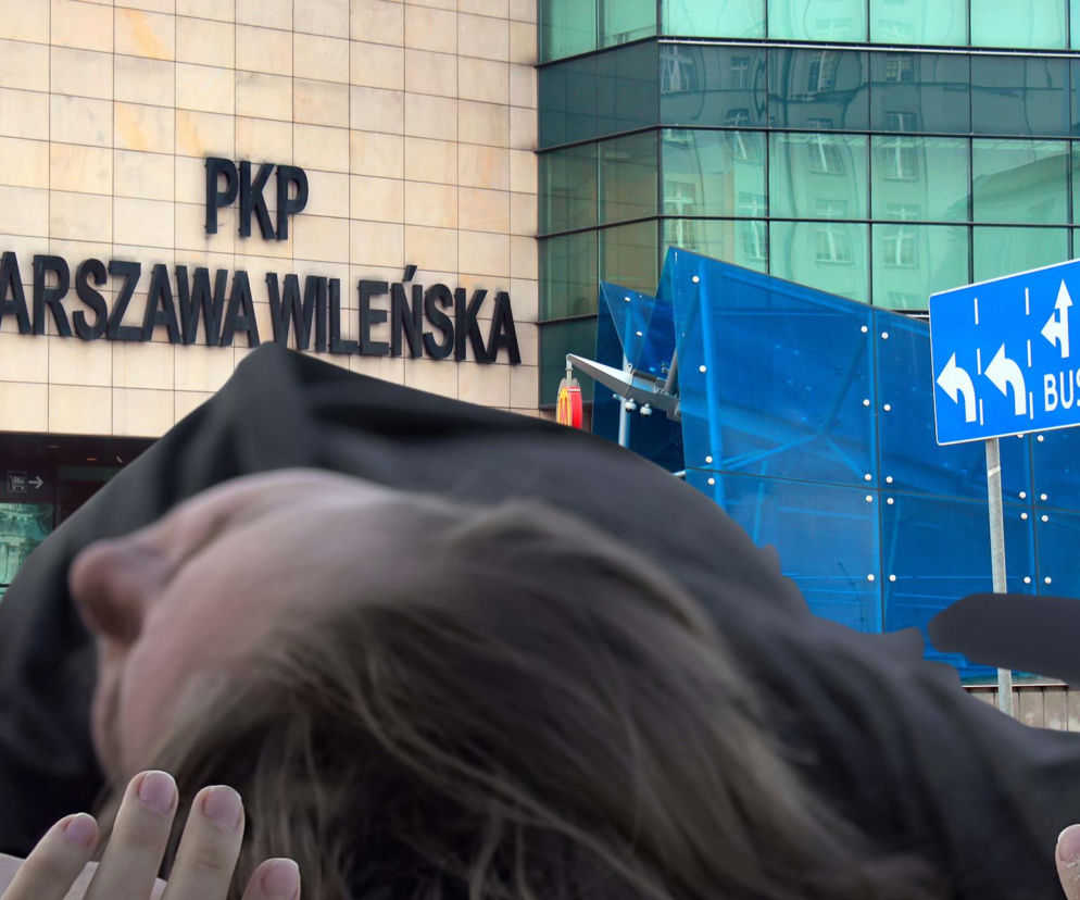 Ledwo żywa 36-latka leżała przy automacie z kawą na Dworcu Wileńskim. Miała 5 promili!