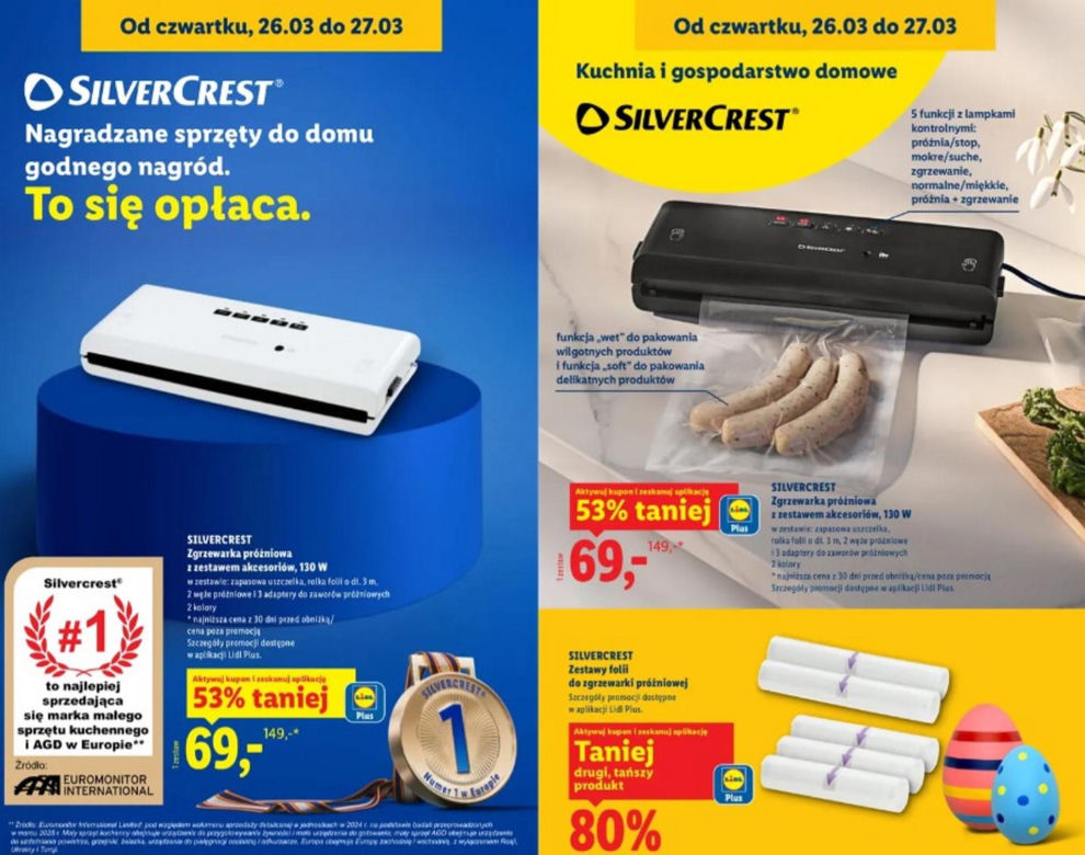 Sprzęt kuchenny w mega promocji Lidla