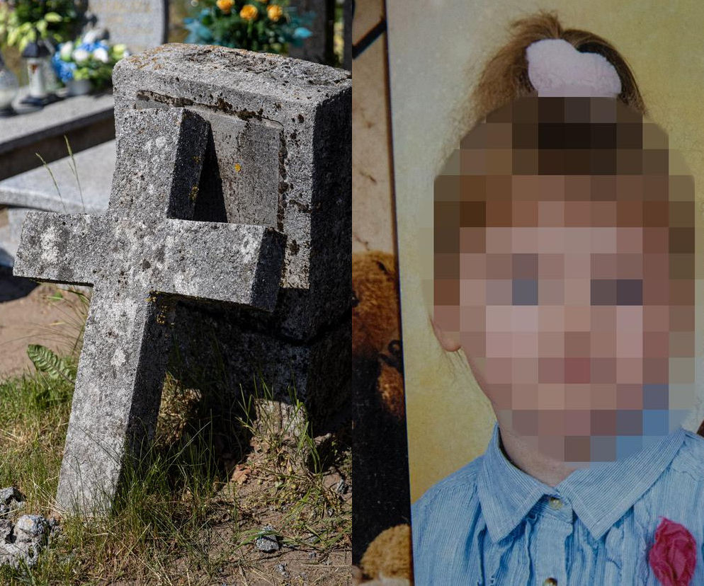 Krzyż przygniótł 5-latkę na cmentarzu. Skarbie malutki, trzymaj się i walcz 