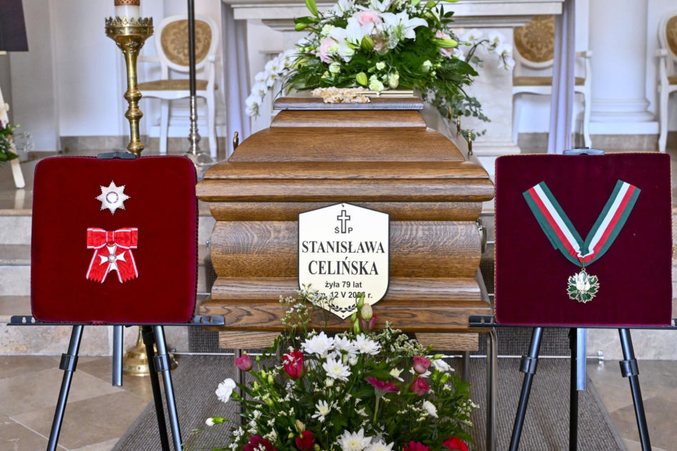 Stanisława Celińska - pogrzeb