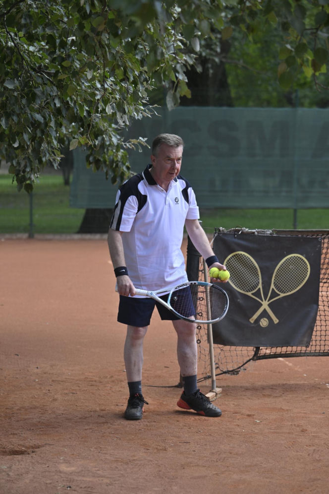 Dariusz Wieczorek zgubił 5 kg na korcie