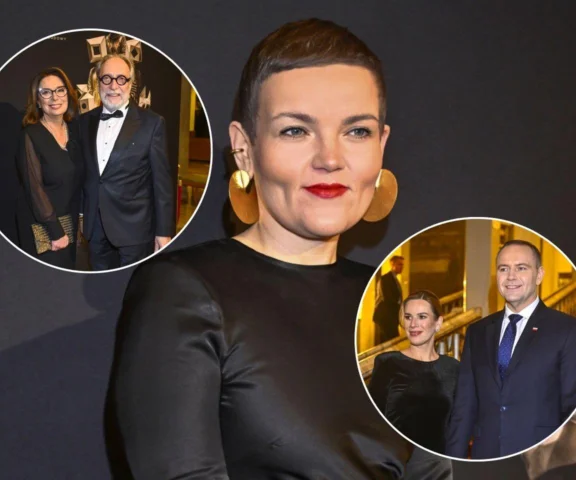 Tak Nawrocka, Kidawa-Błońska i Cienkowska pokazały się na jubileuszu