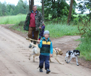 Pieski w Pałacu Prezydenckim
