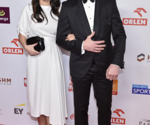 Krzyszof Diablo Włodarczyk z żoną