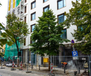 Budowa hotelu Canopy by Hilton Warsaw przy ul. Wilczej 50/52 w Warszawie