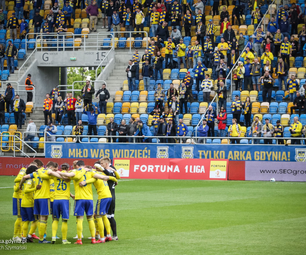 Arka Gdynia podejmie Radomiaka. Tylko zwycięstwo przedłuży szanse na awans do ekstraklasy