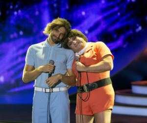 Maciej Dowbor i Piotr Gąsowski. Twoja twarz brzmi znajomo 2, odcinek 4.