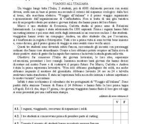 Matura 2014 Język Włoski poziom podstawowy