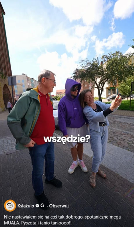 Książulo zjadł kultowe buły ze Sławna. "Spontaniczne mega muala"