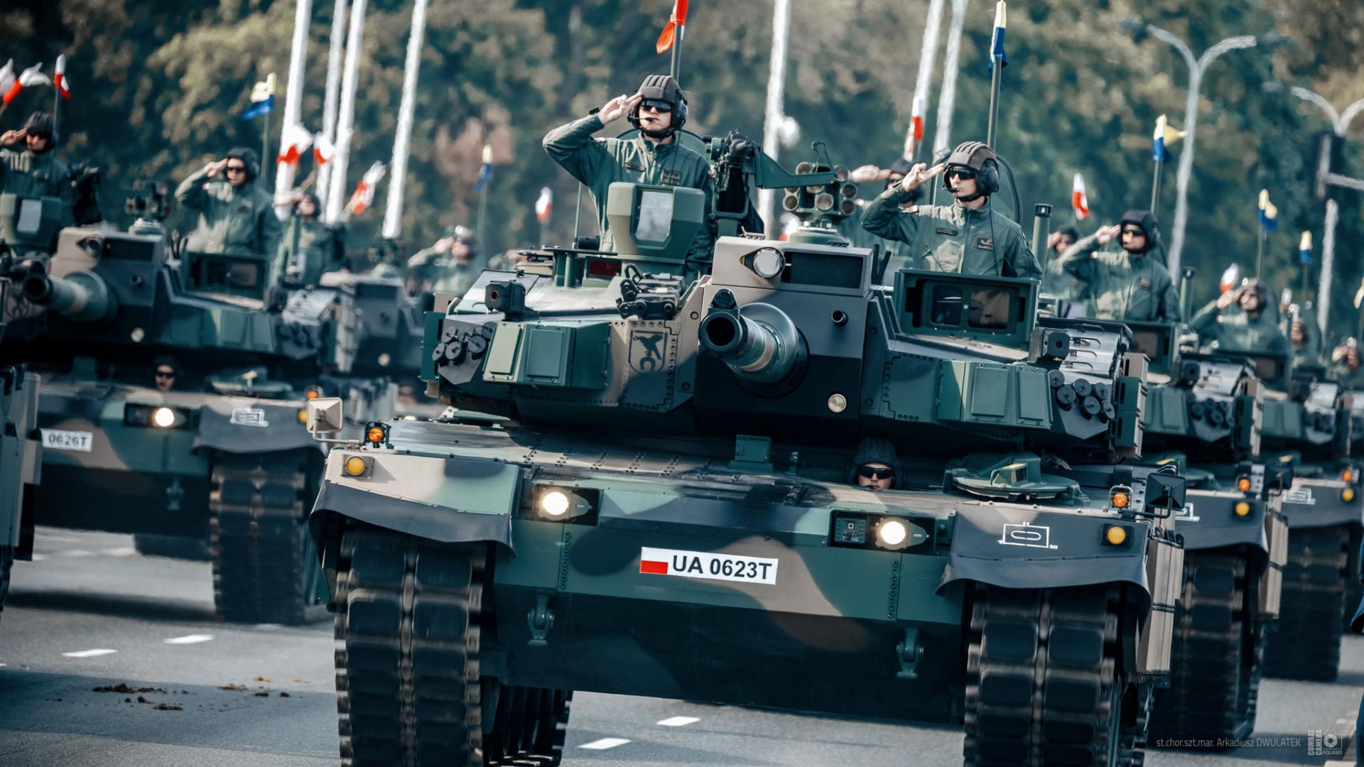 Pancerna pięść na defiladzie 2026. Od Leopardów 2 do K2 i Abramsów