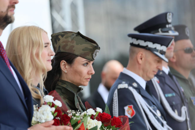 Żona Kosiniaka-Kamysza została matką chrzestną F-35
