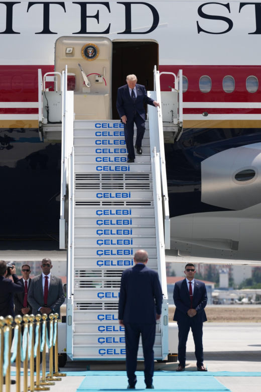 Donald Trump na szczycie NATO w Ankarze