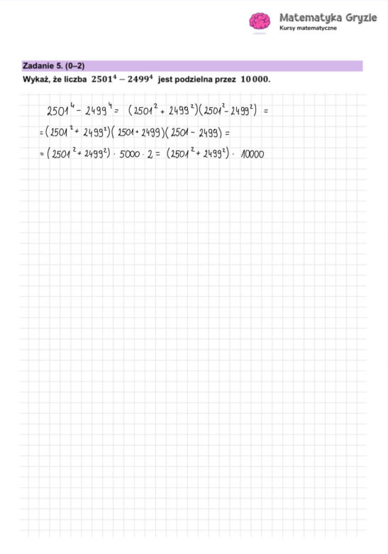 Próbna matura z matematyki. Arkusz CKE 5.03.2026