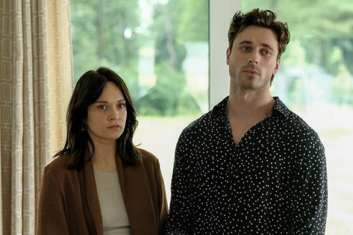 Barwy szczęścia, odcinek 3281. Natalia (Maria Dejmek), Cezary (Marcel Opaliński)