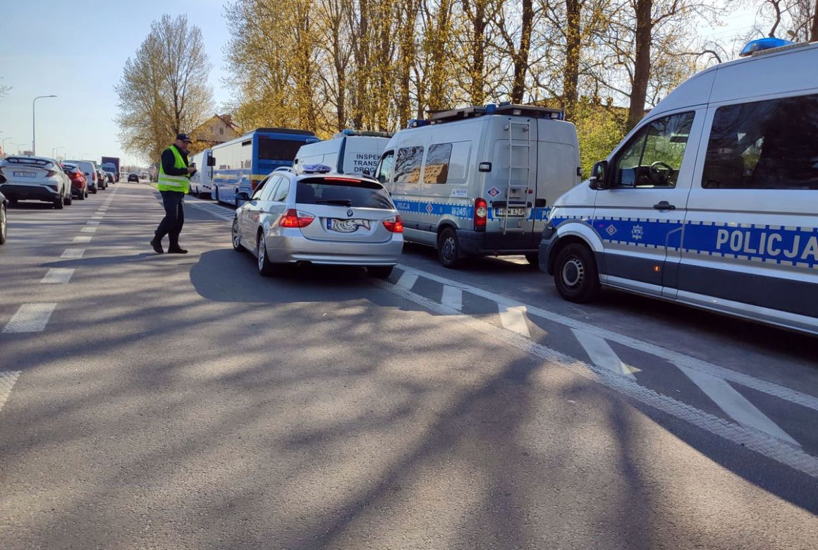 Kontrole przewoźników "na aplikację" w Koszalinie
